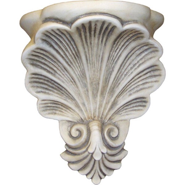 Ocean Decorations 0 Shell Bracket Shelf - Made in the USA